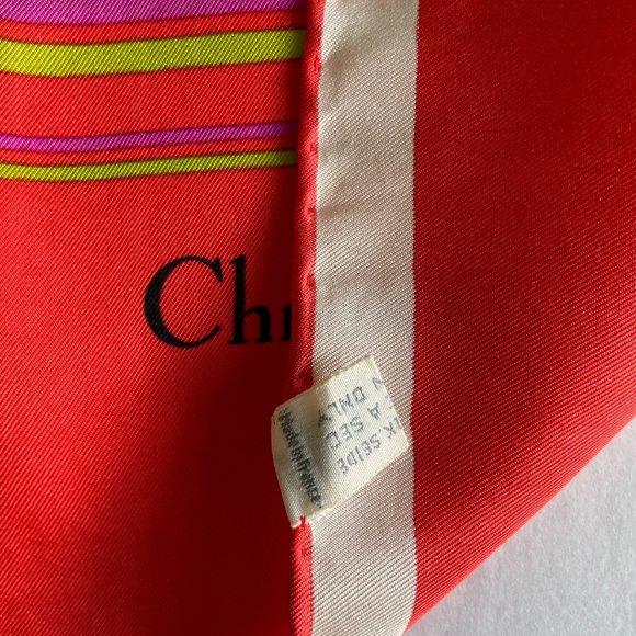 Vintage Christian Dior Silk Scarf - Picture 6 of 12